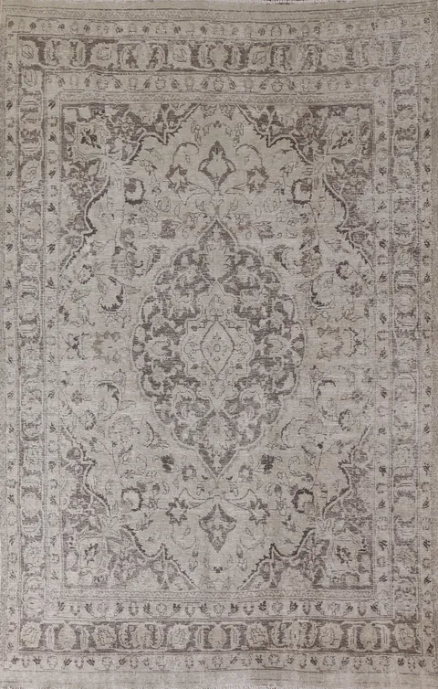 Vintage Wool Tabriz Persian Area Rug 8x11