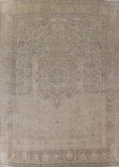 Handmade Wool Tabriz Persian Area Rug 10x13