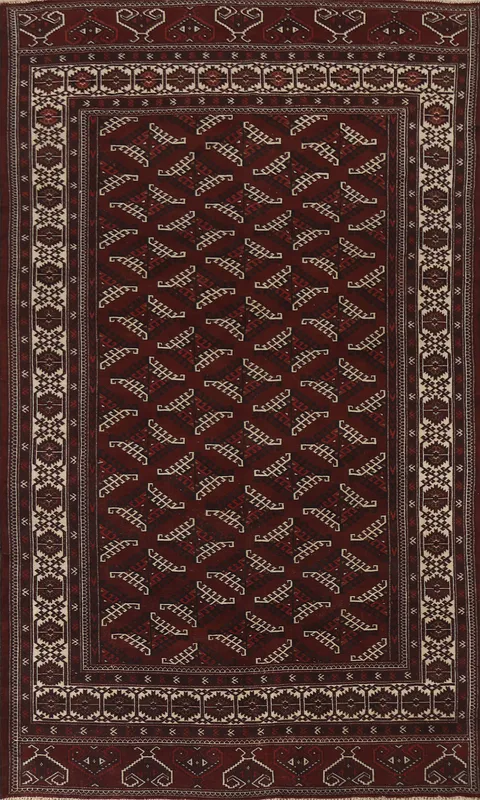 Geometric Bokhara Oriental Area Rug 7x12