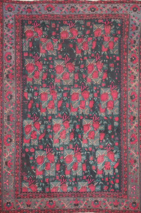 All-Over Sirjan Persian Area Rug 6x9