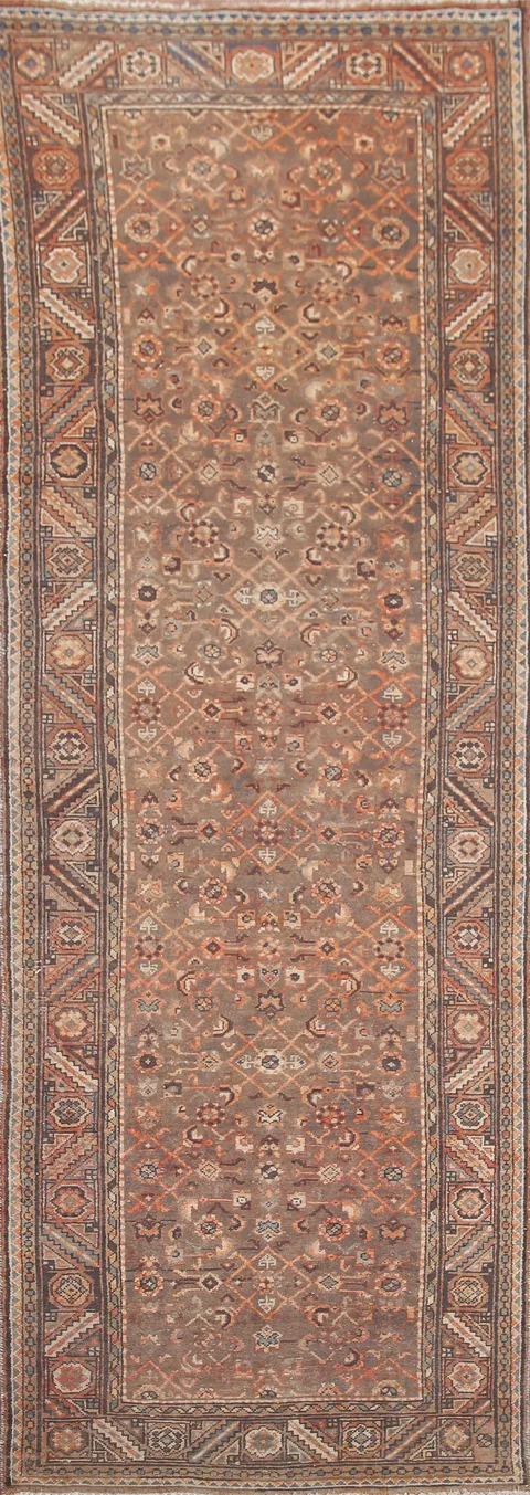 All-Over Malayer Persian Runner Rug 3x11