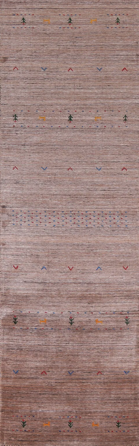 Tribal Gabbeh Oriental Runner Rug 2x10