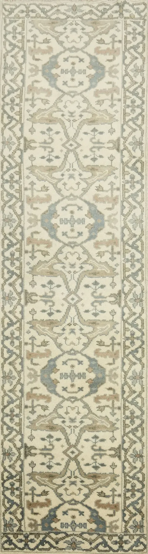 All-Over Oushak Oriental Runner Rug 3x10