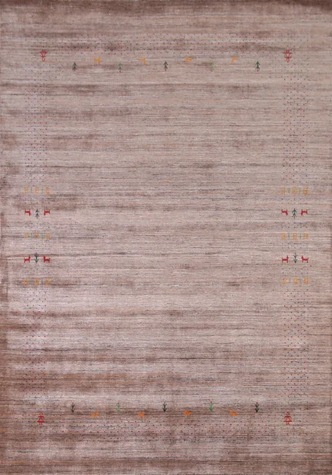 Handmade Gabbeh Indian Area Rug 8x10