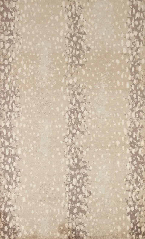 Modern Moroccan Indian Area Rug 5x8