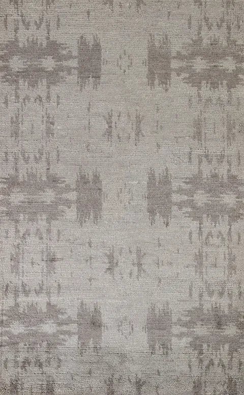 Modern Wool Moroccan Indian Area Rug 5x8