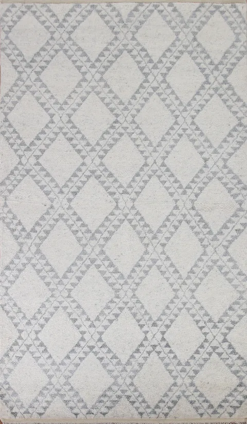 Geometric Plush Moroccan Area Rug 6x9