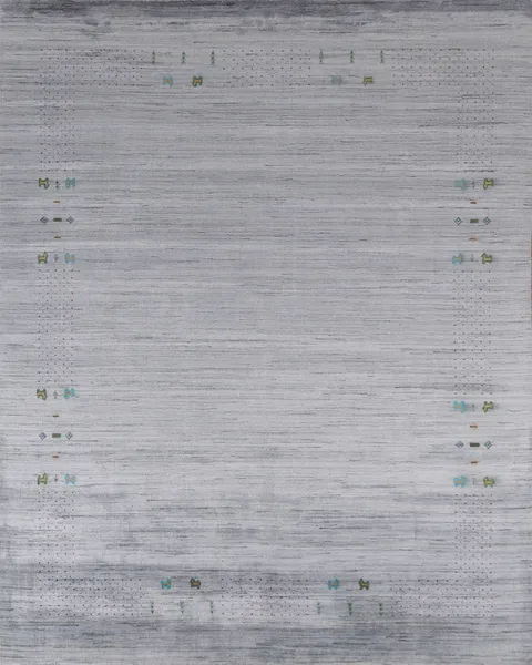 Tribal Wool Gabbeh Square Area Rug 8x10