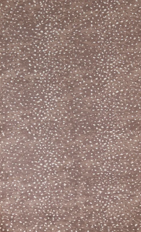 Brown Moroccan Modern Area Rug 5x8