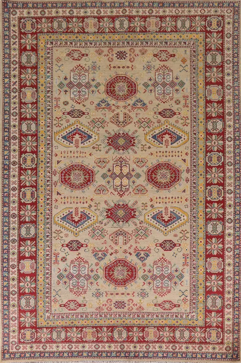 South Western Kazak Oriental Area Rug 7x10