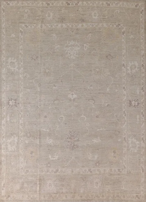 Vegetable Dye Oushak Turkish Area Rug 8x10