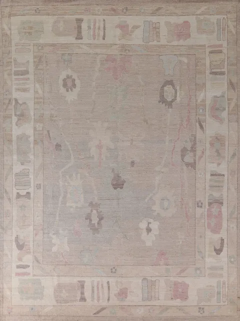 Vegetable Dye Oushak Turkish Area Rug 8x10