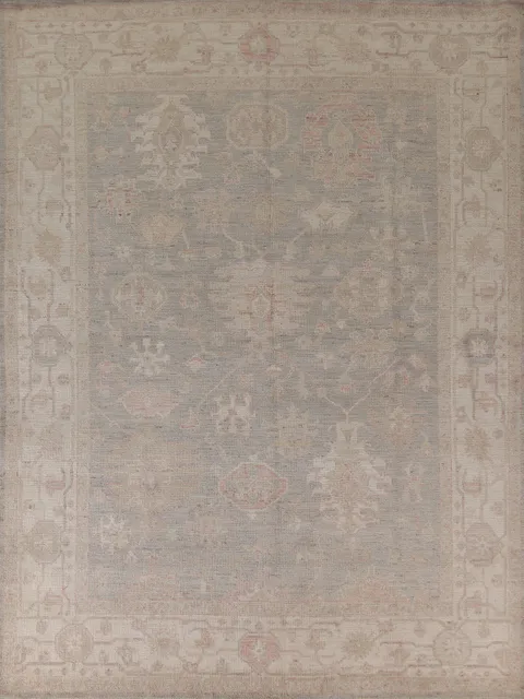 Vegetable Dye Oushak Turkish Area Rug 8x10