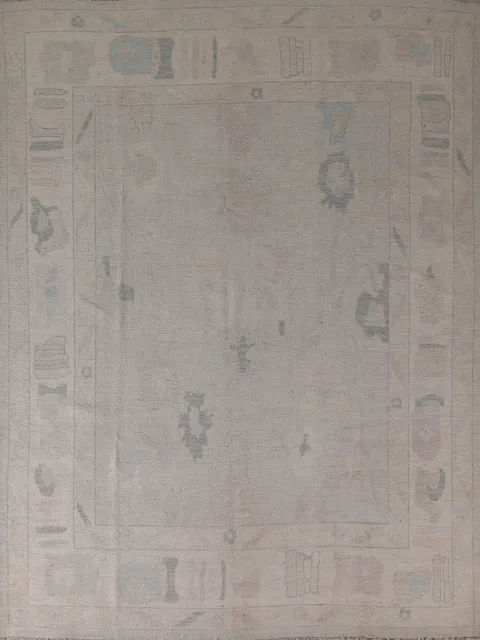 Vegetable Dye Oushak Turkish Area Rug 8x10