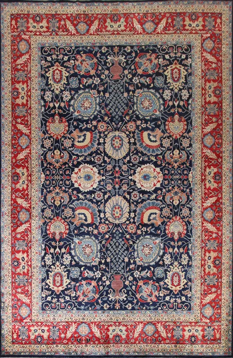 Vegetable Dye Sultanabad Ziegler Large Area Rug 10x14