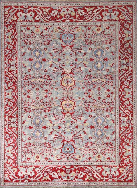Vegetable Dye Sultanabad Ziegler Wool Area Rug 8x10