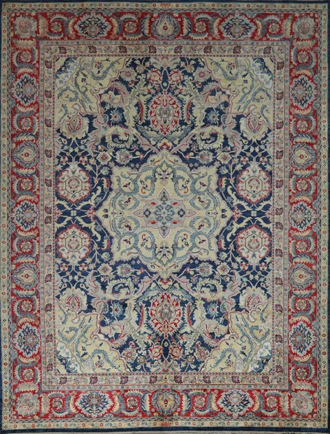 Vegetable Dye Sultanabad Ziegler Living Room Rug 9x12