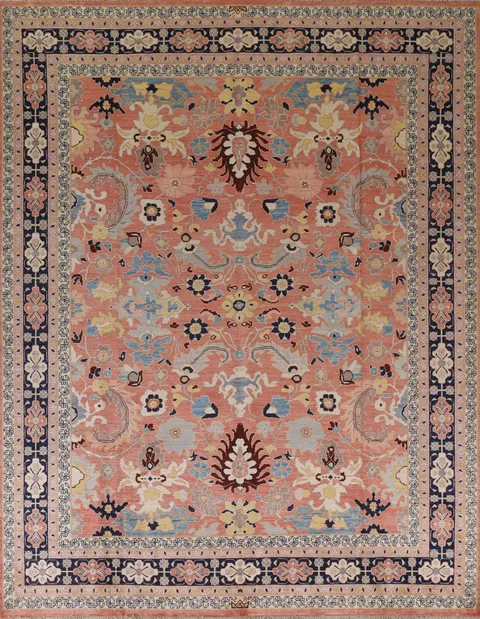 Sultanabad Ziegler Vegetable Dye Area Rug 8x10