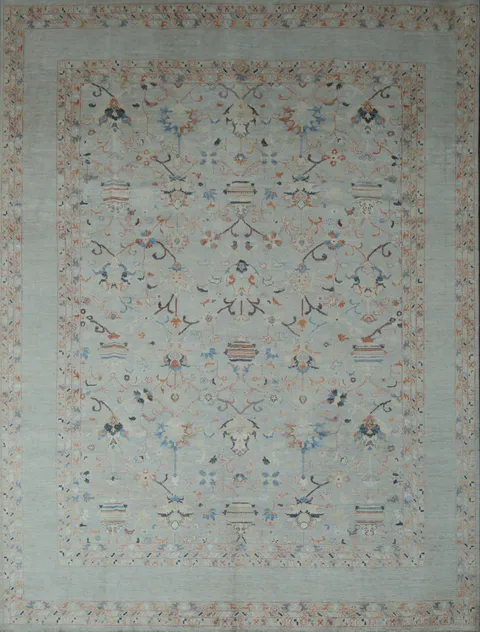Vegetable Dye Ziegler Oriental Area Rug 9x12