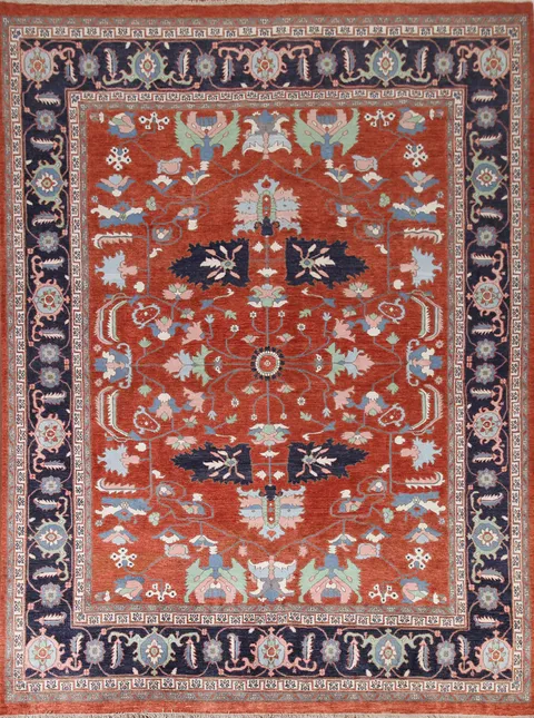 Vegetable Dye Ziegler Oriental Area Rug 8x10