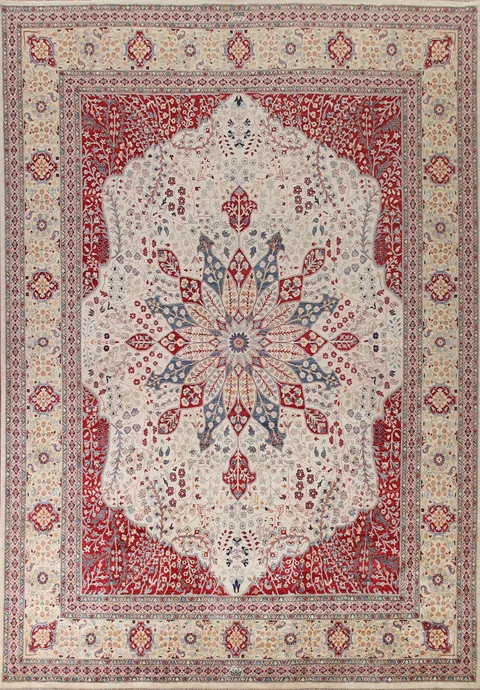 Vegetable Dye Ziegler Palace Size Large Rug 12x15