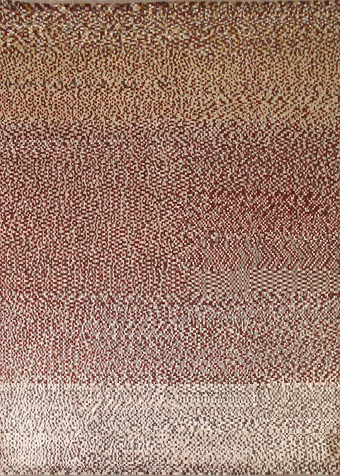 All-Over Abstract Modern Area Rug 8x10