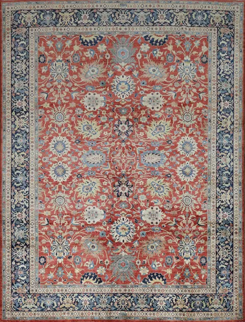 Vegetable Dye Ziegler Oriental Area Rug 9x12