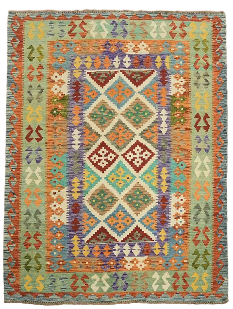 South Western Kilim Oriental Area Rug 6x8