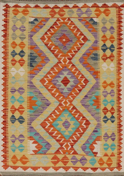 South Western Kilim Oriental Rug 3x5