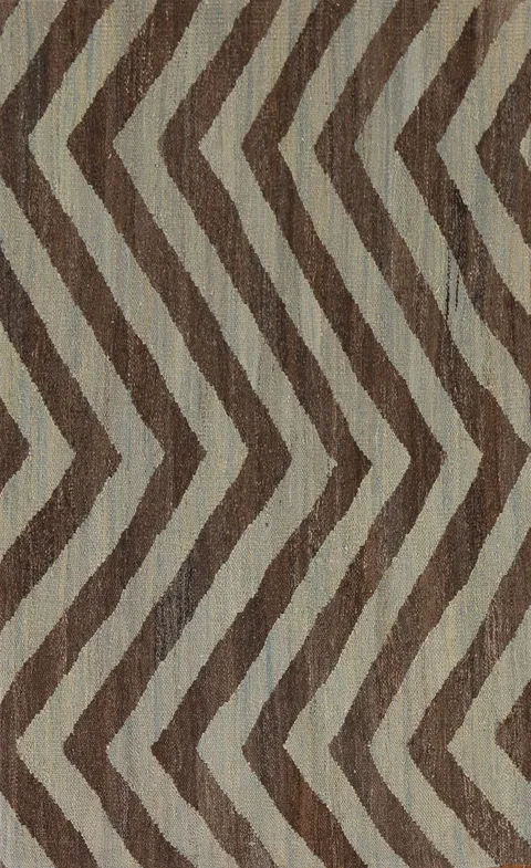 Chevron Style Kilim Oriental Rug 3x5