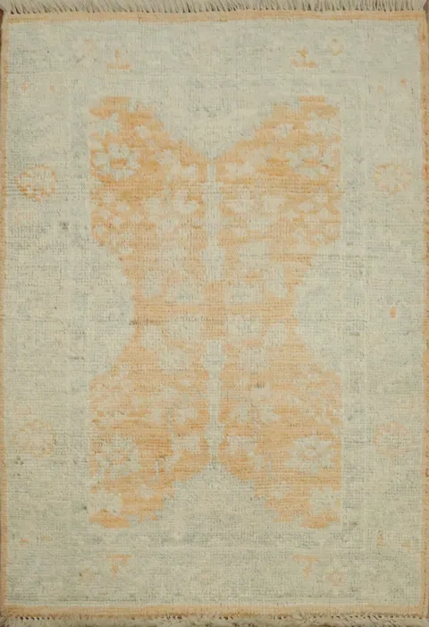 Vegetable Dye Oushak Oriental Rug 2x3