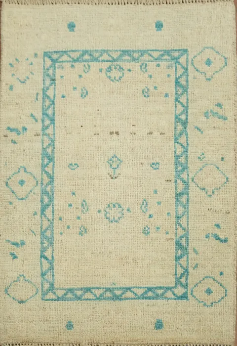 Vegetable Dye Oushak Oriental Rug 2x3