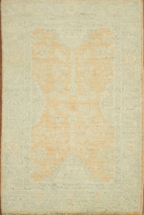 Vegetable Dye Oushak Foyer Oriental Rug 2x3