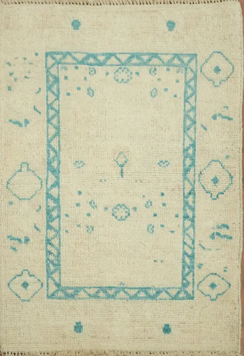 Handmade Oushak Vegetable Dye Rug 2x3