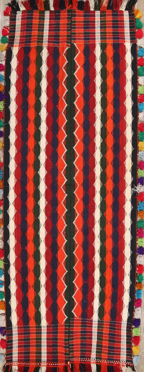 5x11 Kilim Qashqai Shiraz Persian Area Rug