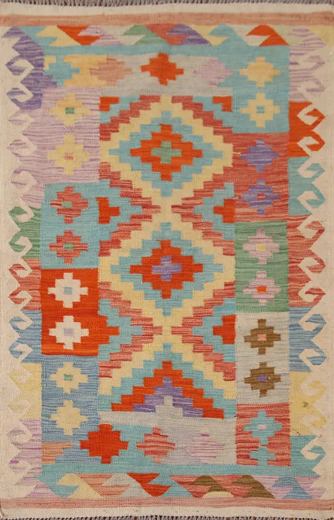 South Western Kilim Oriental Rug 3x5