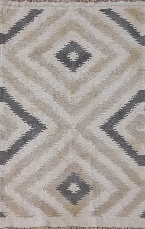South Western Kilim Oriental Wool Rug 3x5