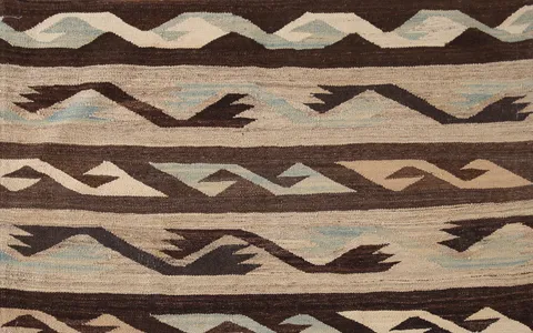 Stripe Kilim Oriental Accent Rug 3x5