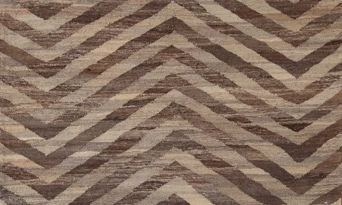 Chevron Style Kilim Oriental Accent Rug 3x5