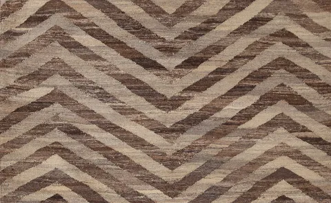 Chevron Style Kilim Oriental Accent Rug 3x5