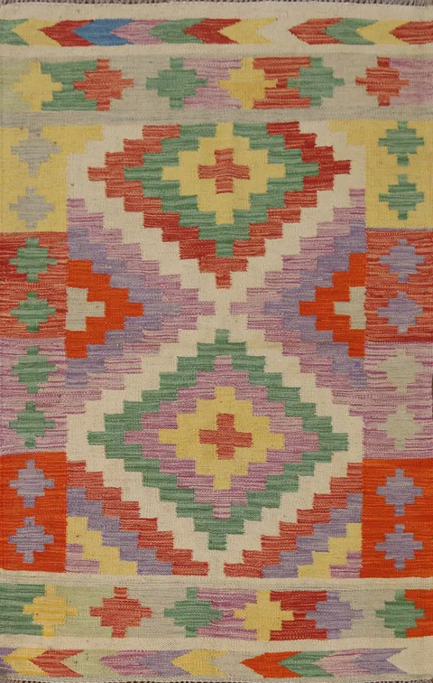 South Western Kilim Oriental Rug 3x5