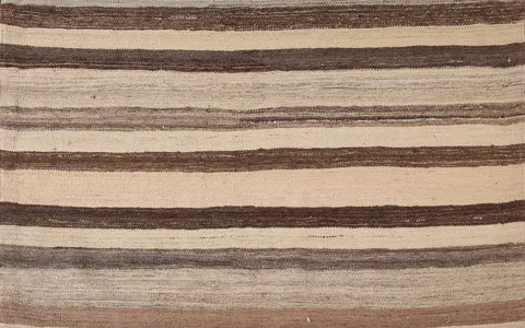 Striped Wool Kilim Oriental Rug 3x5