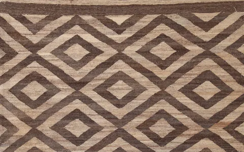 Geometric Wool Kilim Oriental Rug 3x5