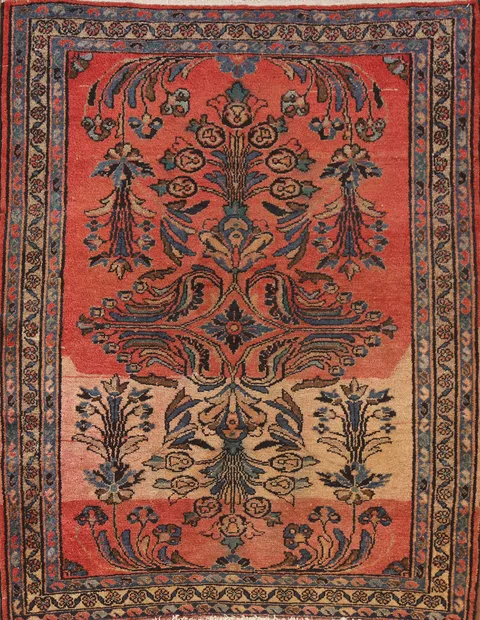 Vintage Floral Lilian Persian Rug 4x5