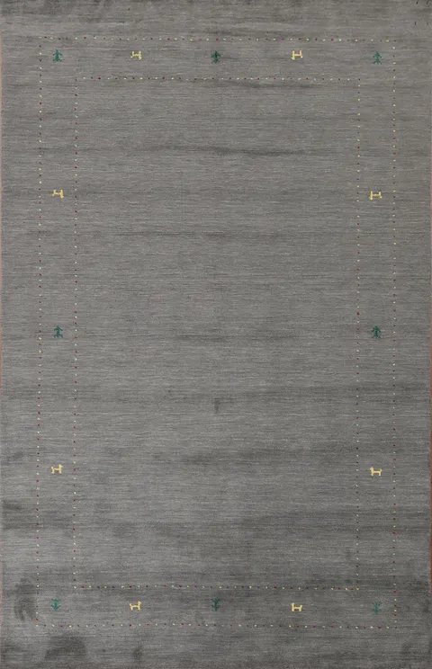 Little Animals Gabbeh Living Room Rug 7x10