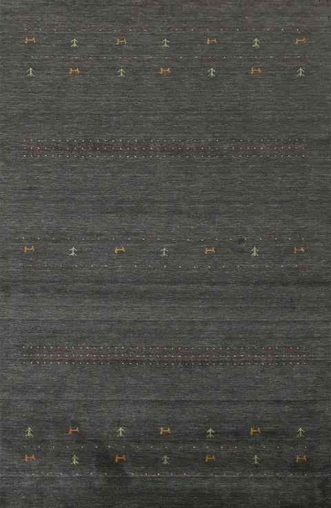 Tribal Gabbeh Living Room Rug 6x10
