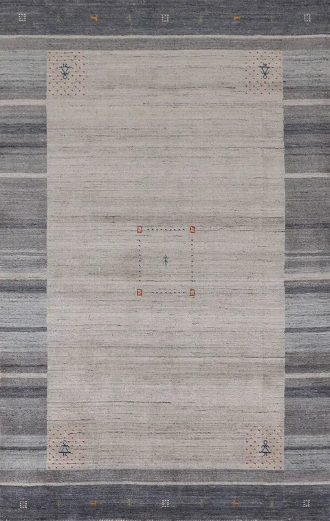 Handmade Gabbeh Living Room Area Rug 7x10