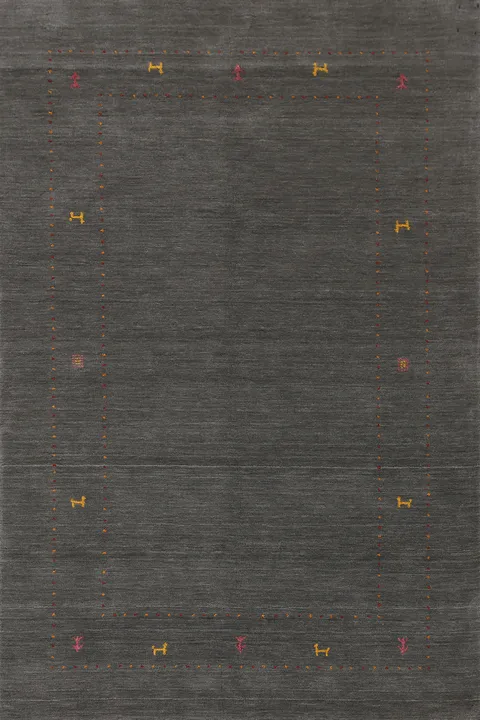 Handmade Gabbeh Oriental Area Rug 5x8