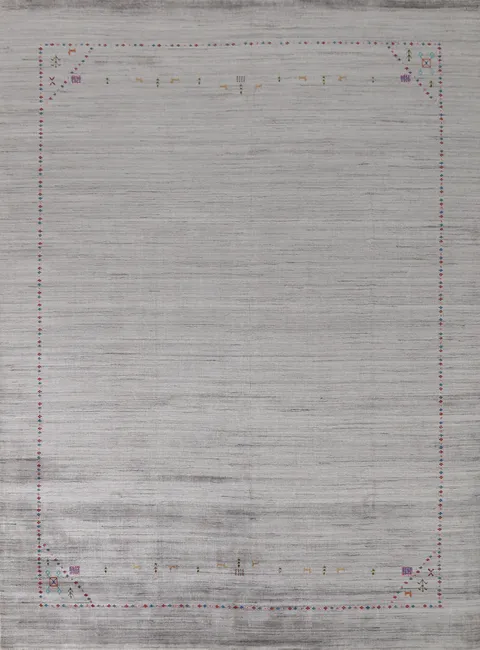 Handmade Gabbeh Oriental Area Rug 9x12