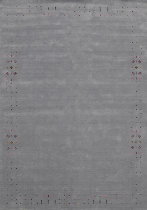 Tribal Wool Gabbeh Living Room Area Rug 9x12